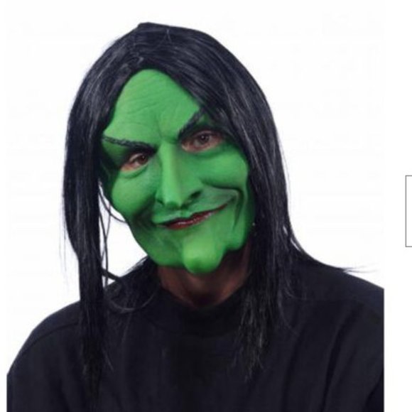 Zagone Green Witch Mask - Picture 2 of 7